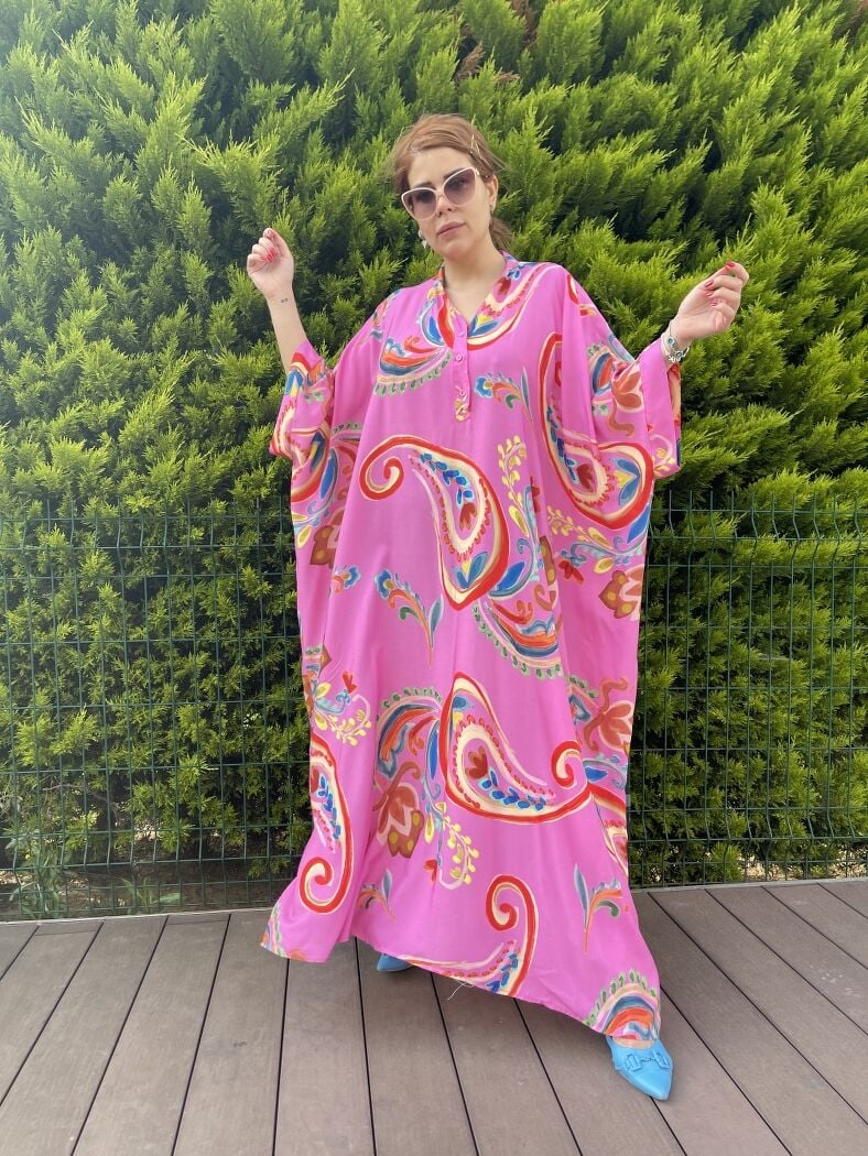 Kate Pembe Elbise