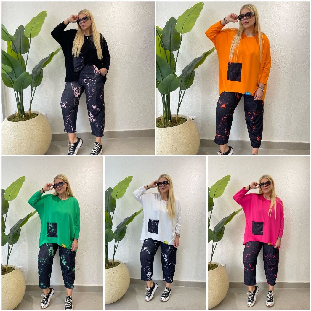Digital Pantolonlu Takım