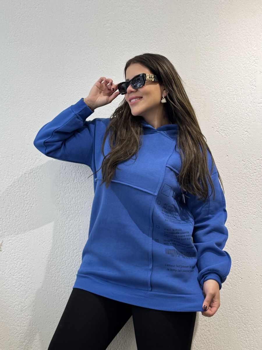 Mercı Sweatshirt Mavi