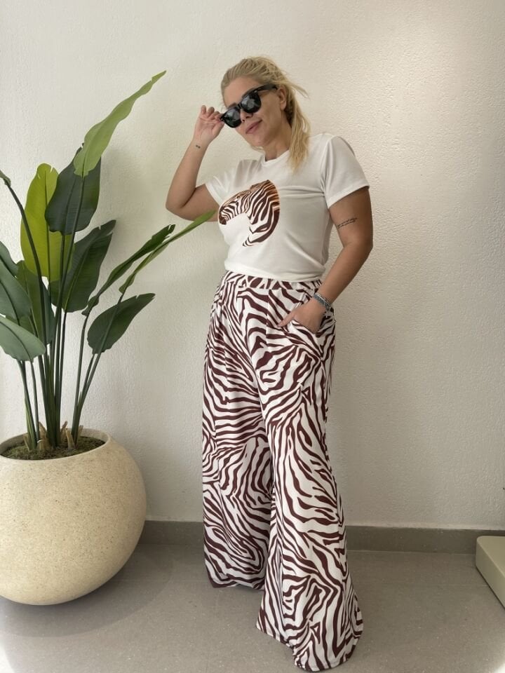Zebra Takım Kahverengi