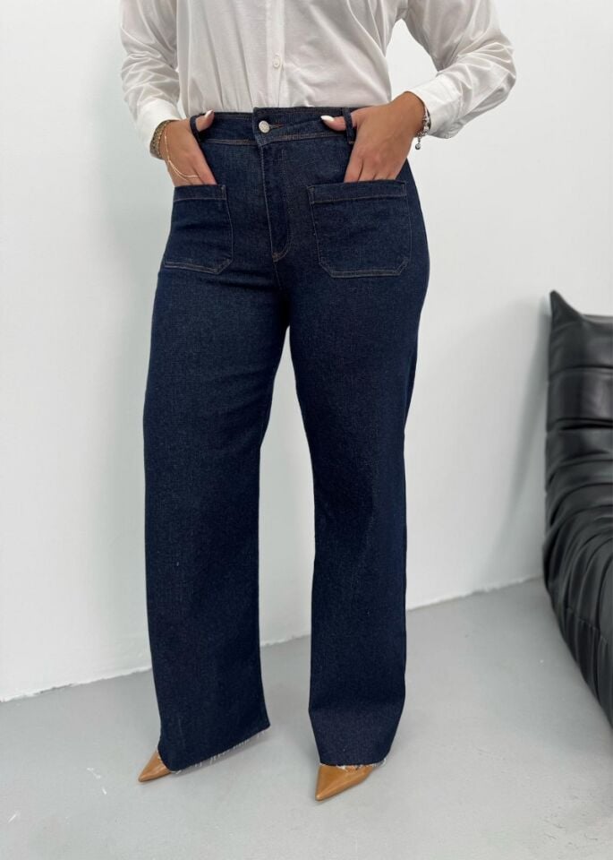ÖN CEPLİ LİKRALI JEAN PALAZZO