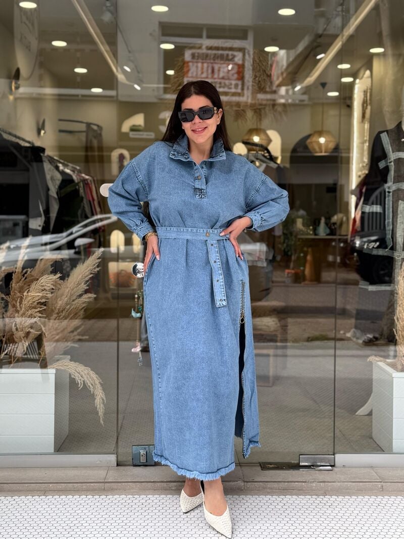JEAN OVERSIZE ELBİSE