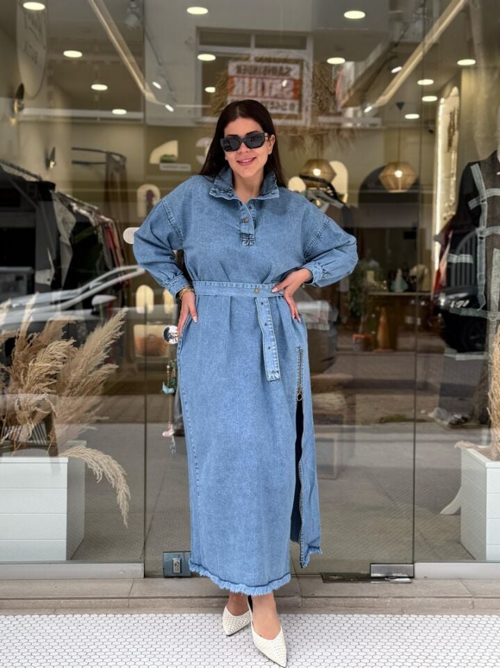 JEAN OVERSIZE ELBİSE