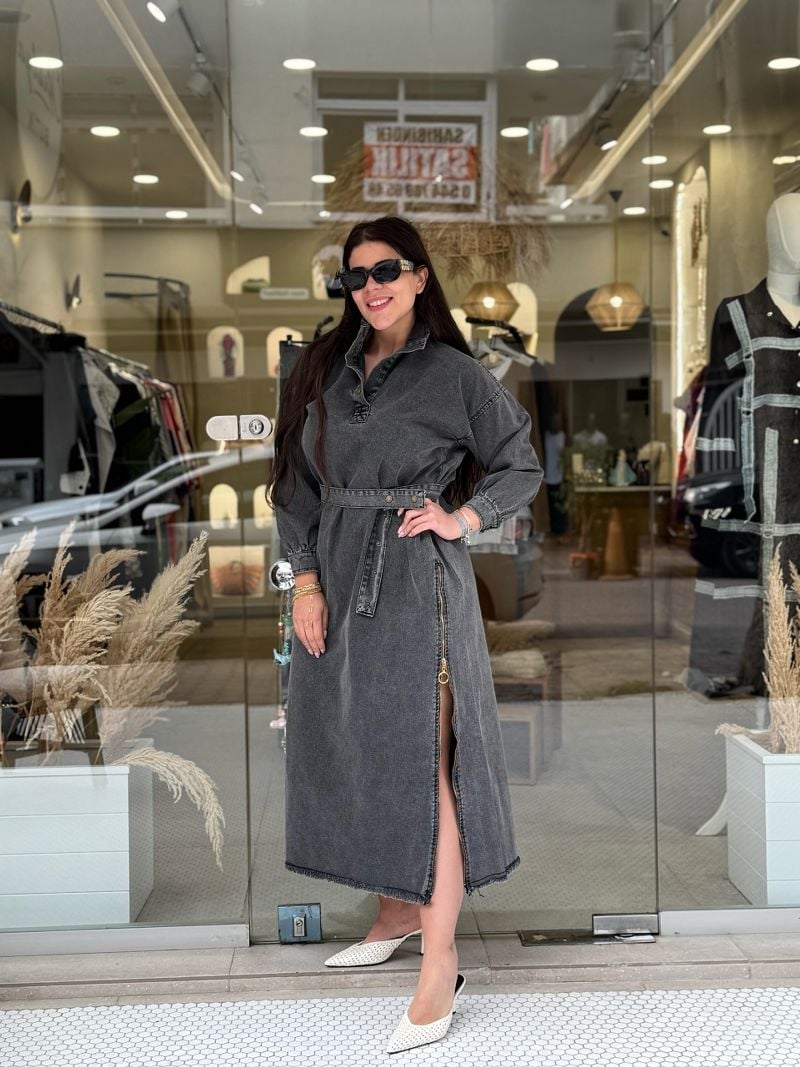 JEAN OVERSIZE ELBİSE