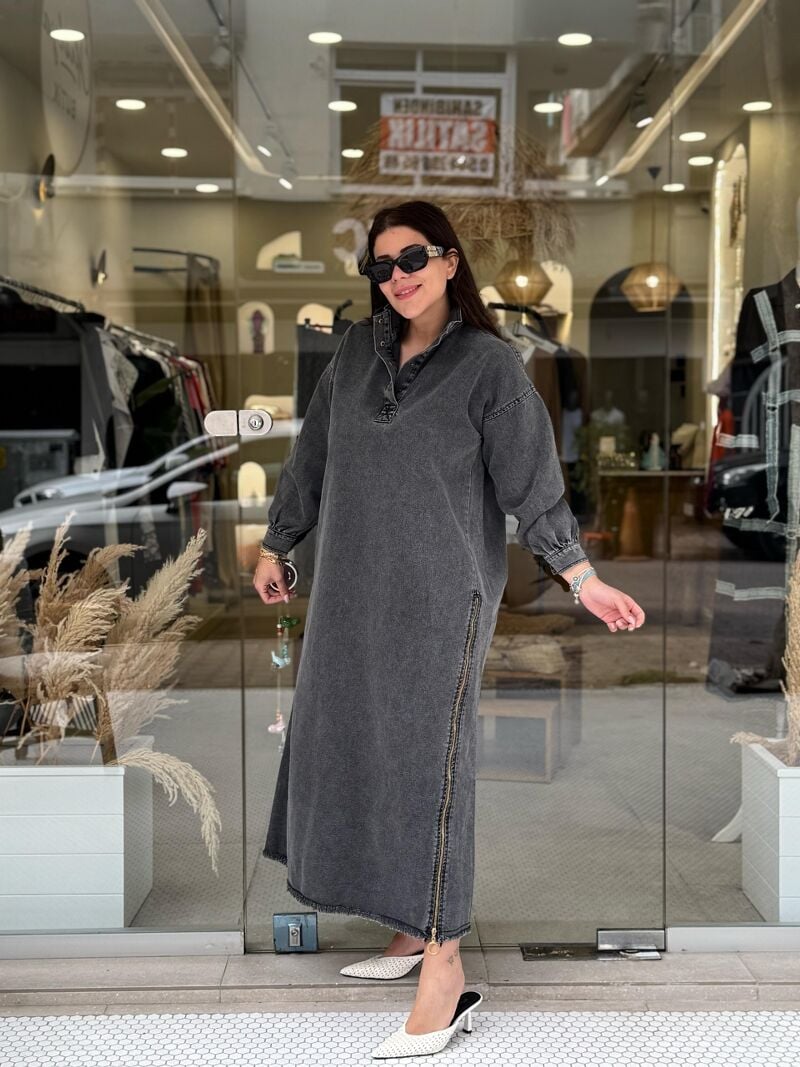 JEAN OVERSIZE ELBİSE
