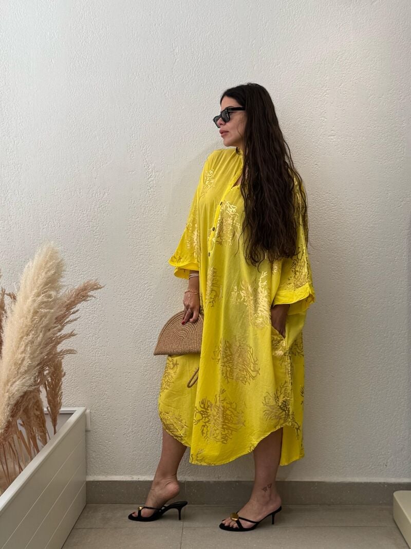 VARAKLI OVERSIZE ELBİSE